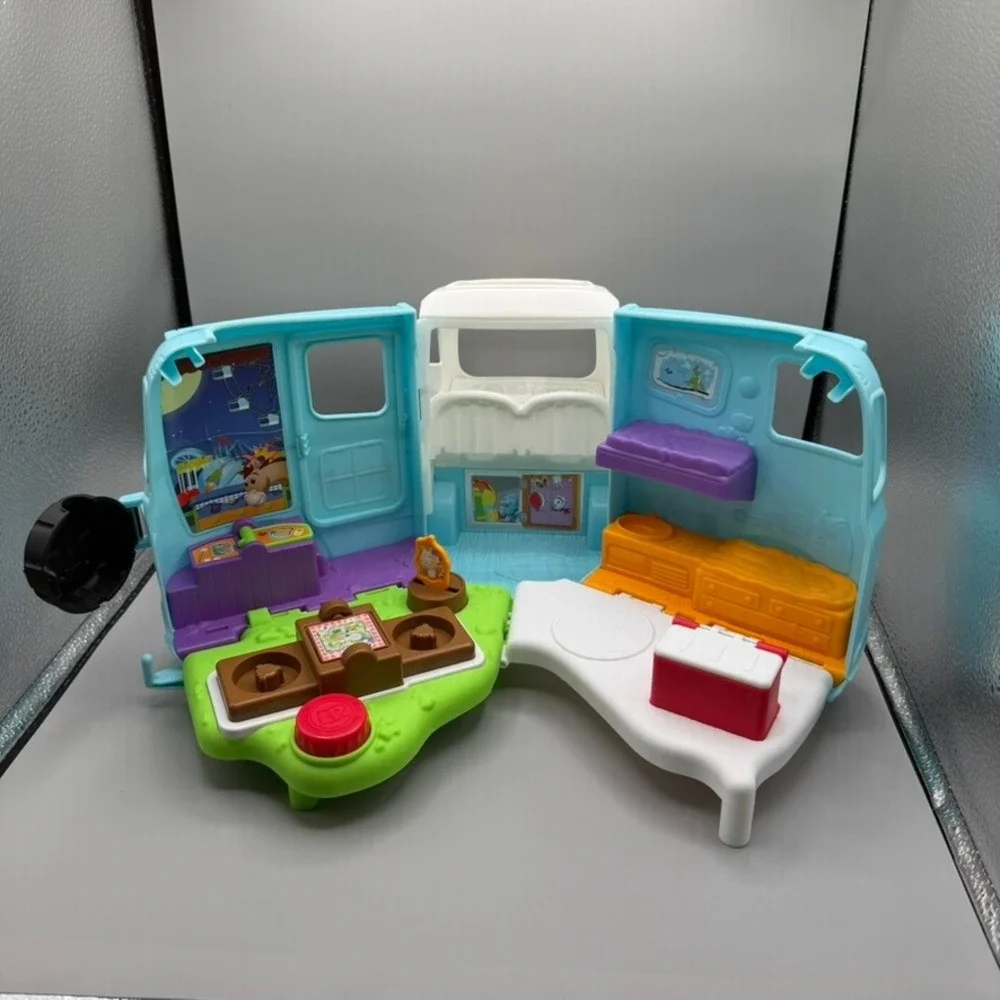 Fisher Price Little People Disney Toy‎ Story 4 RV Camper 2015 NO PEOPLE-EUC